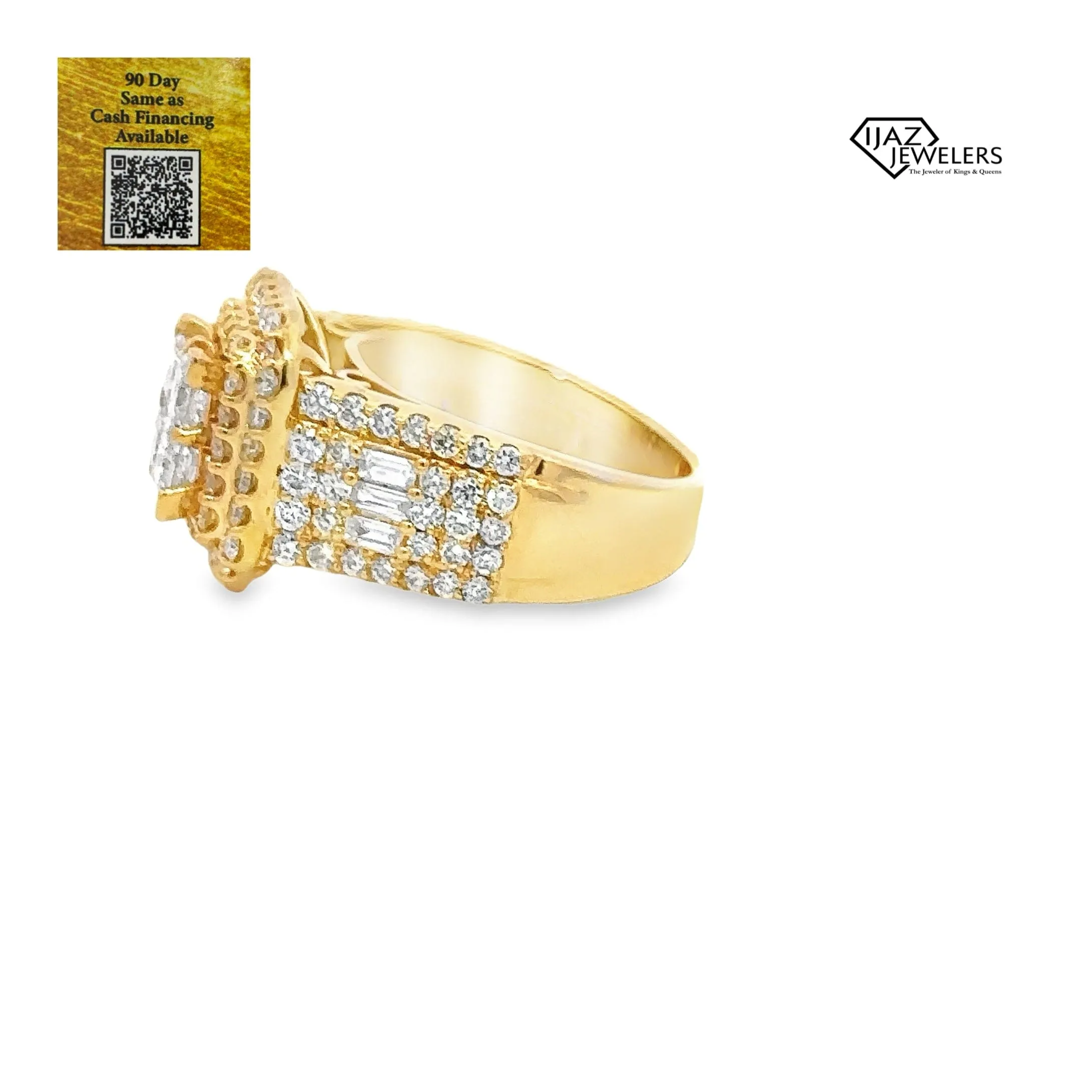 10K Gold 3.19 CTW Diamond Ring