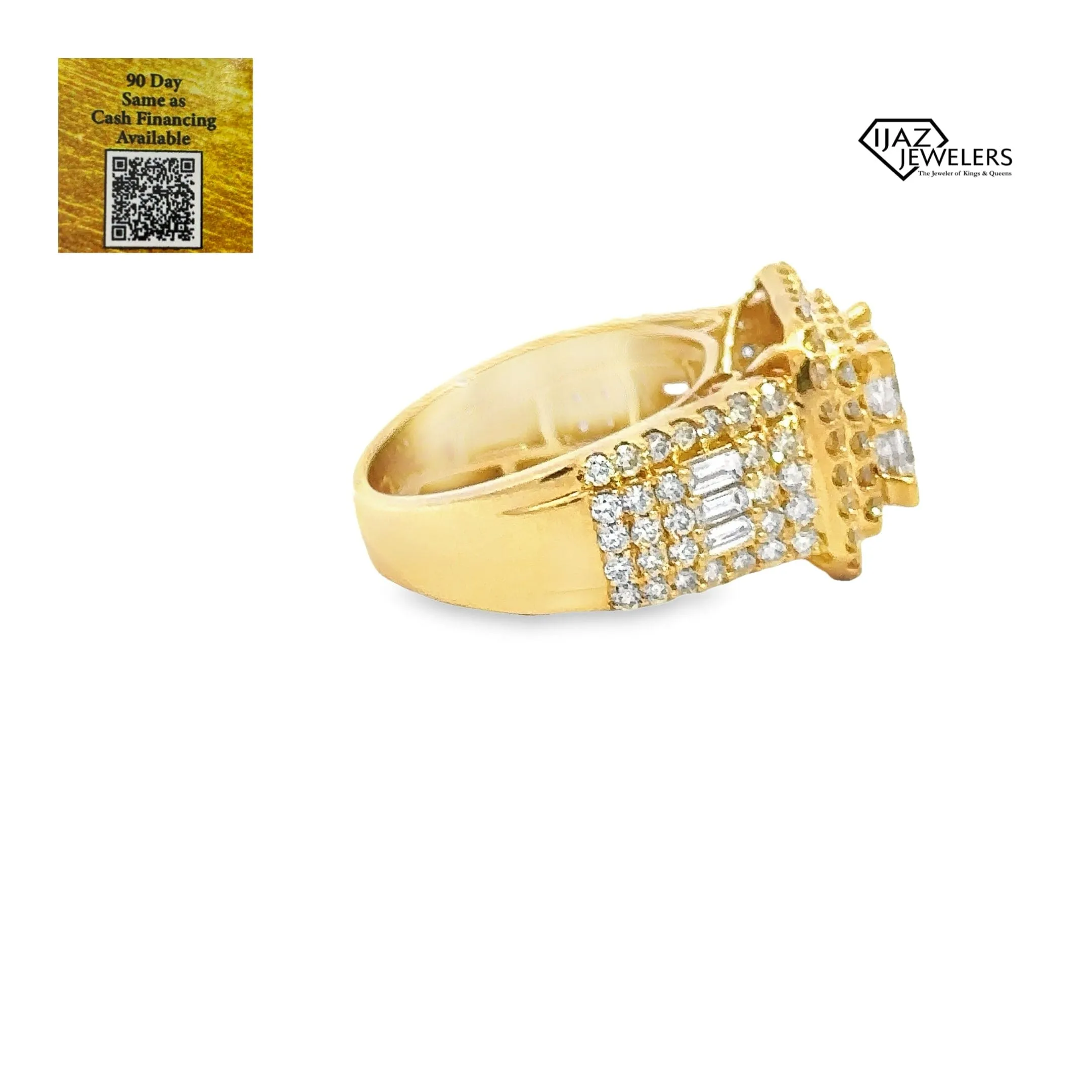 10K Gold 3.19 CTW Diamond Ring