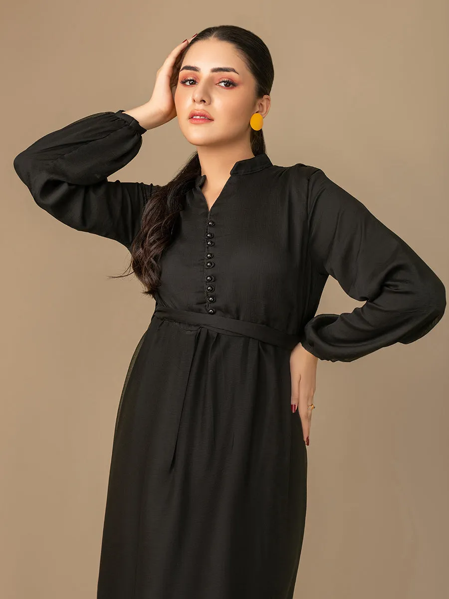 1pc - Stitched Chiffon Frock