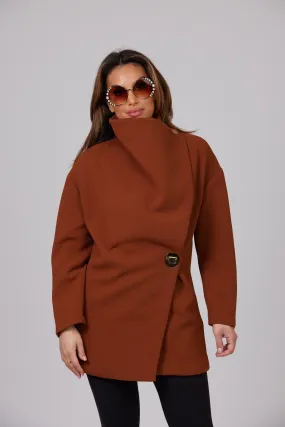 AMAYA BROWN COAT