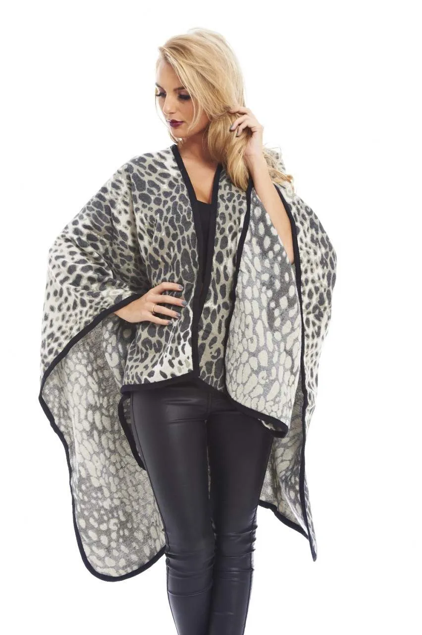 Animal Print Cape