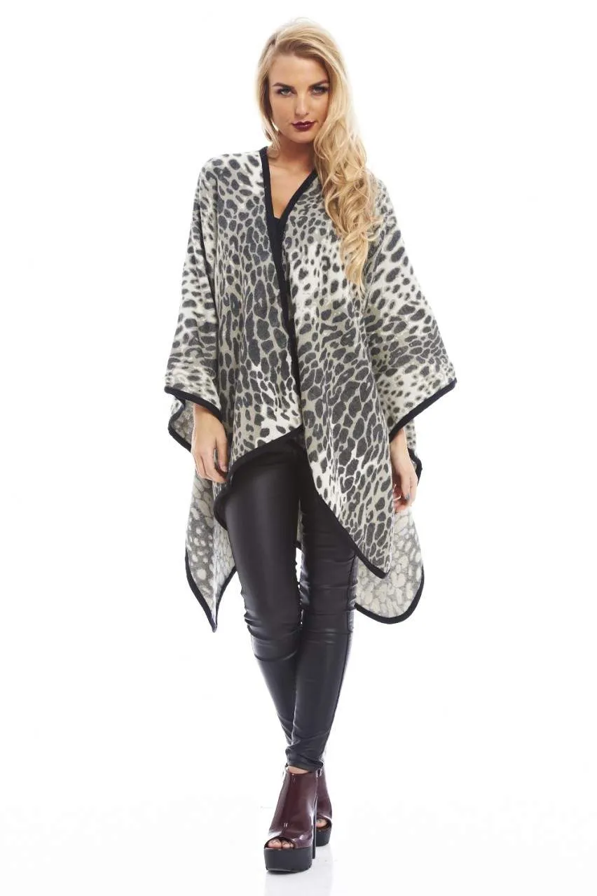 Animal Print Cape