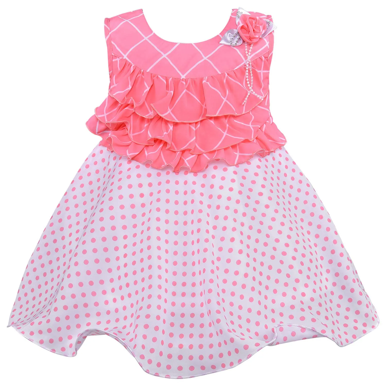 Baby Girls Dress Frock-fe2813pch all