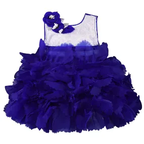 Baby Girls Frock Dress-fe2753blu