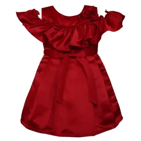 Baby Girls Frock Dress-stn712mrn