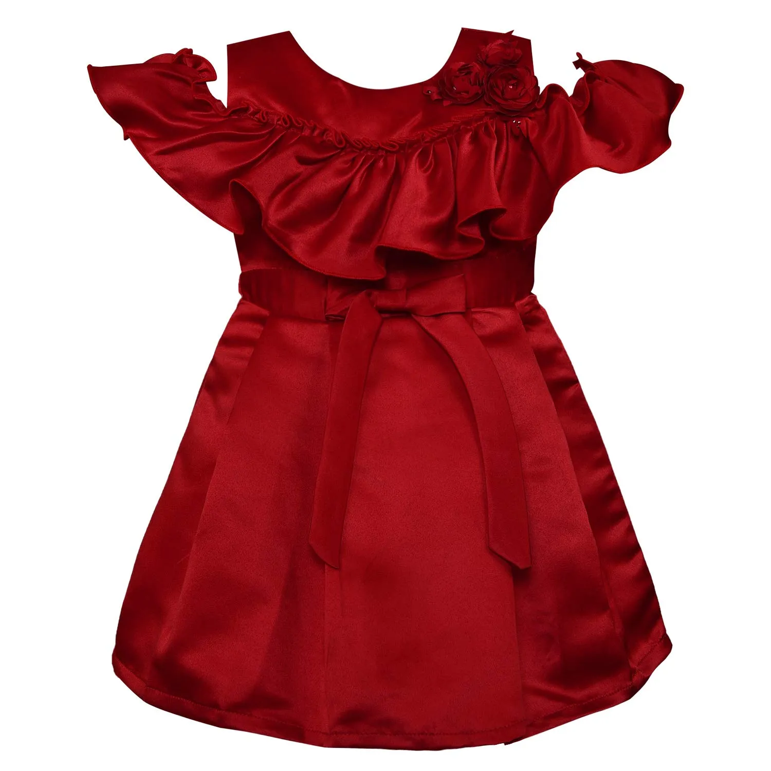 Baby Girls Frock Dress-stn712mrn