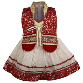 Baby Girls Party Wear Frock Dress Fr806rnw