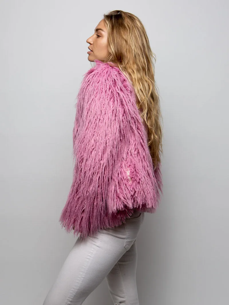 Ballerina Faux Fur Bomber