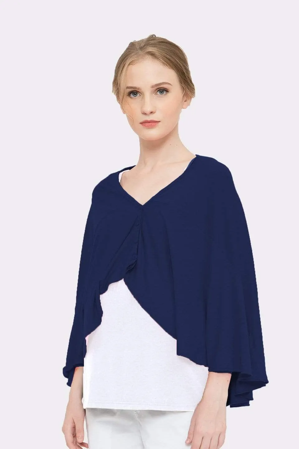 Bambi Nursing Cape Navy