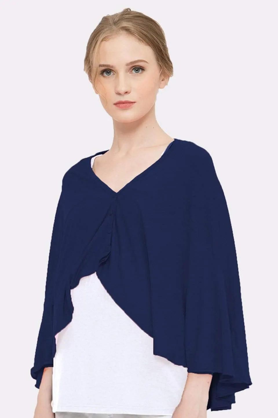 Bambi Nursing Cape Navy