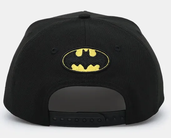 Batman Cape DC Comics New Era 9Forty A Frame Snapback Hat - Black