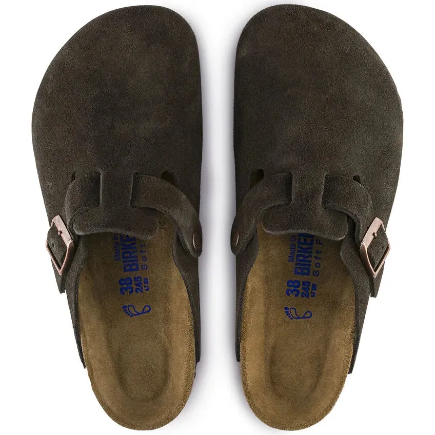 Boston Soft Footbed Suede Leather