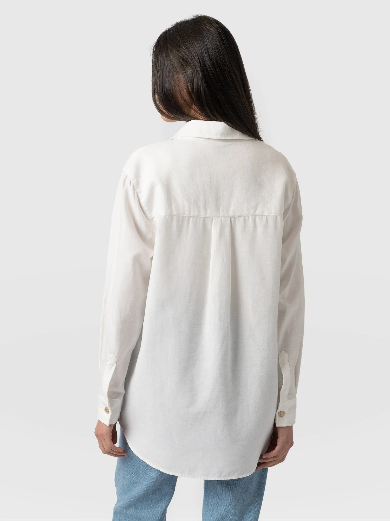 Boyfriend Shirt - White