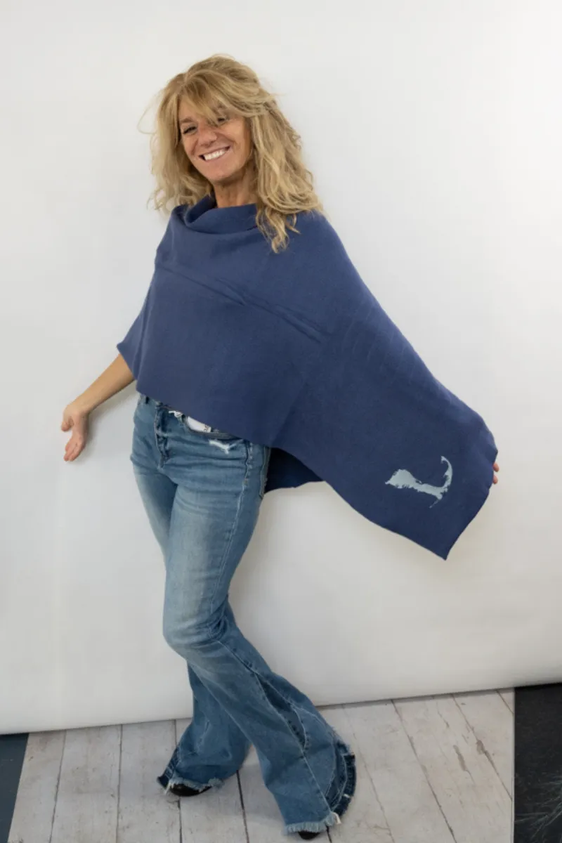 Cape Cod Map Poncho