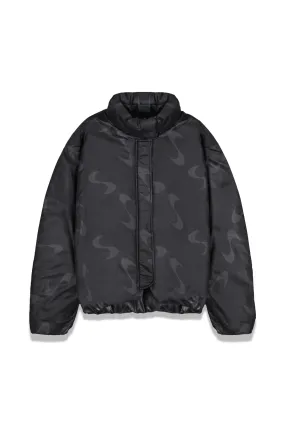 Crux Print Puffer Coat