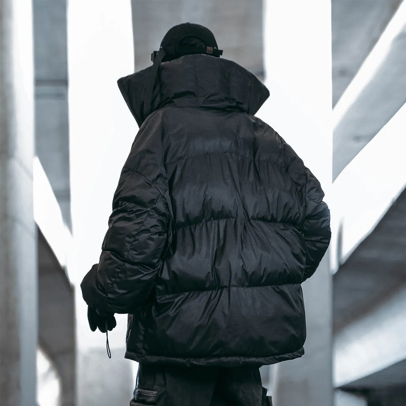 DARKSTYLE puffer Coat