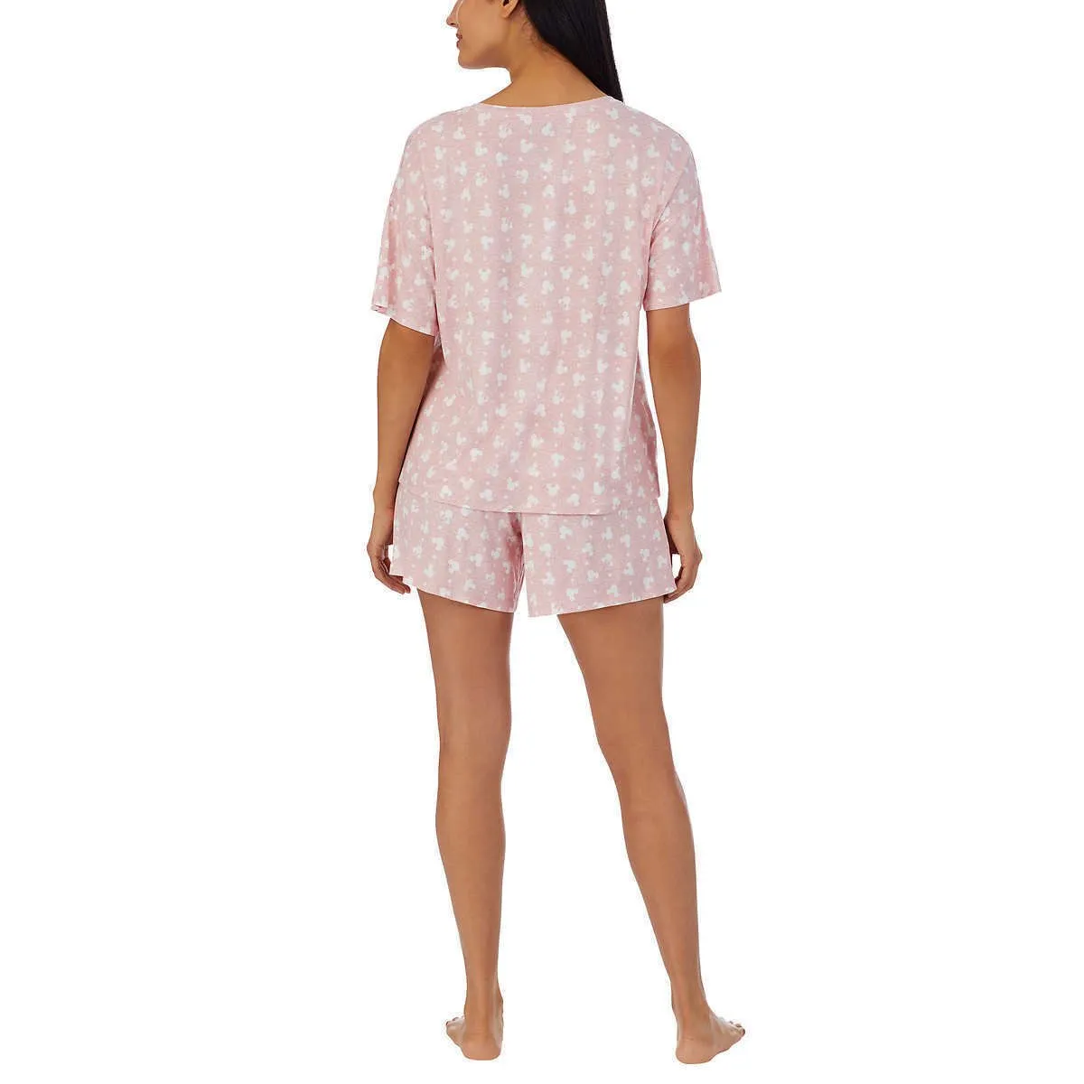 Disney Women's Short Pajama Set with Pockets