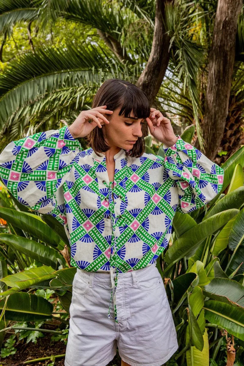 Emma Patchwork Shirt