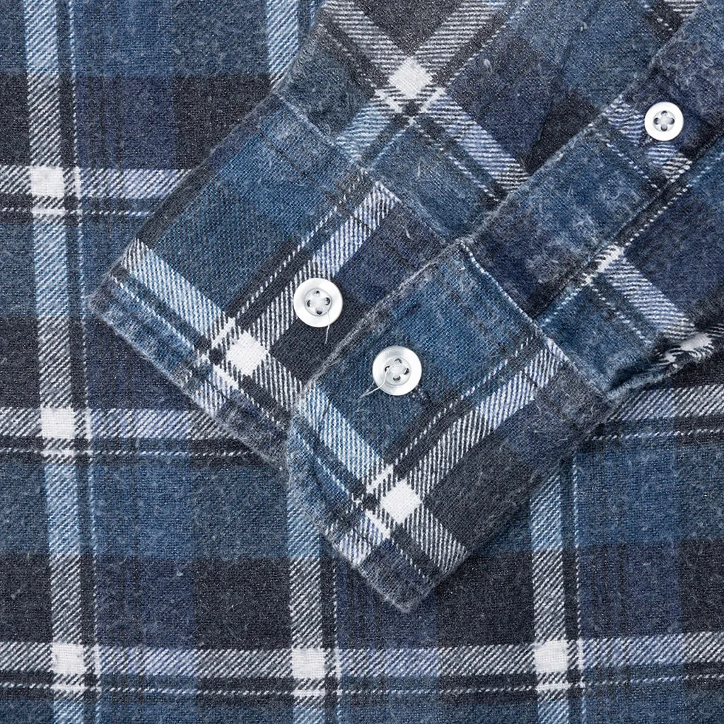 Flannel Shirt Ribbon Reflection Shirt - Assorted