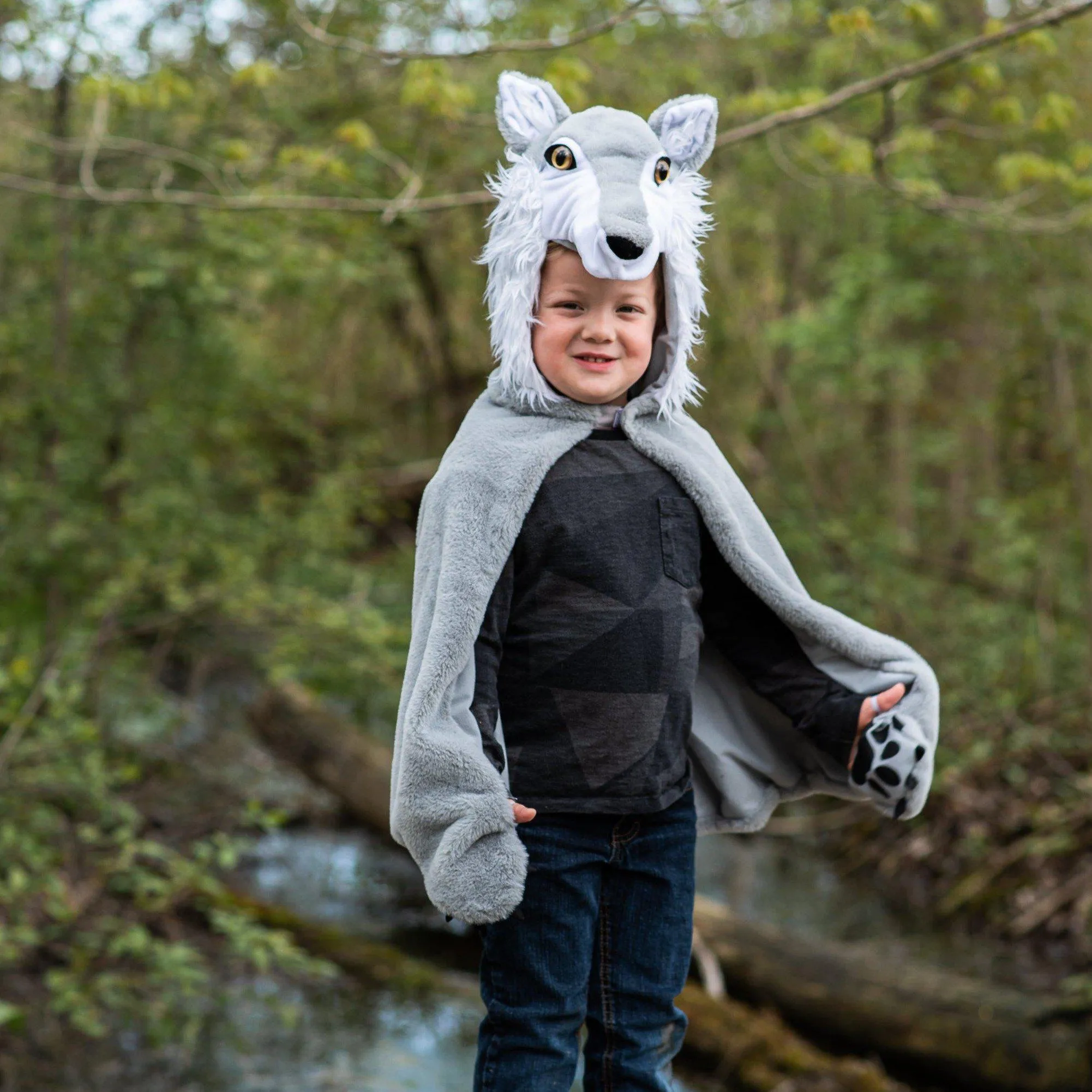 Great Pretenders Woodland Wolf Cape