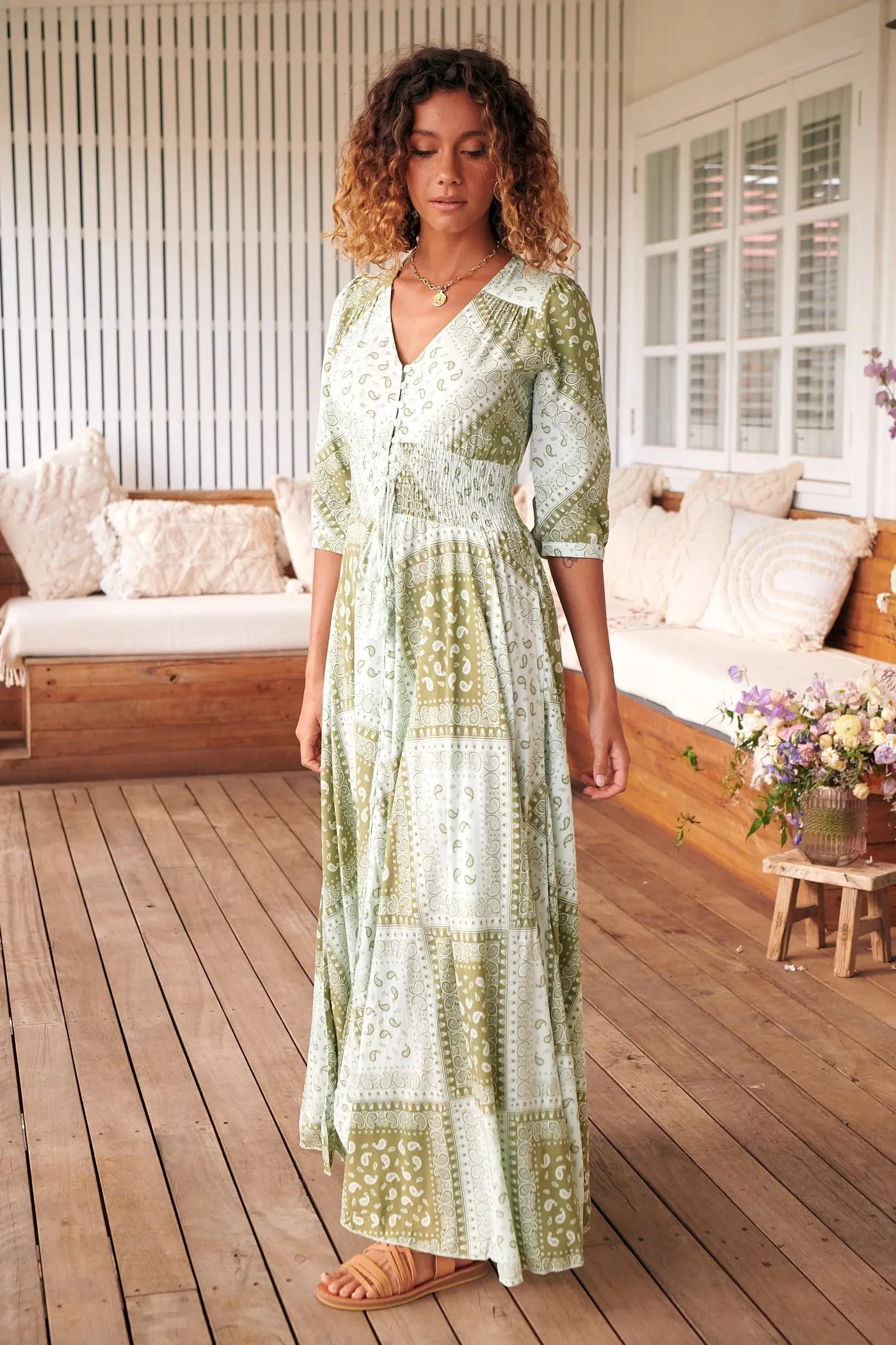 Indiana Maxi Dress - Thyme Collection