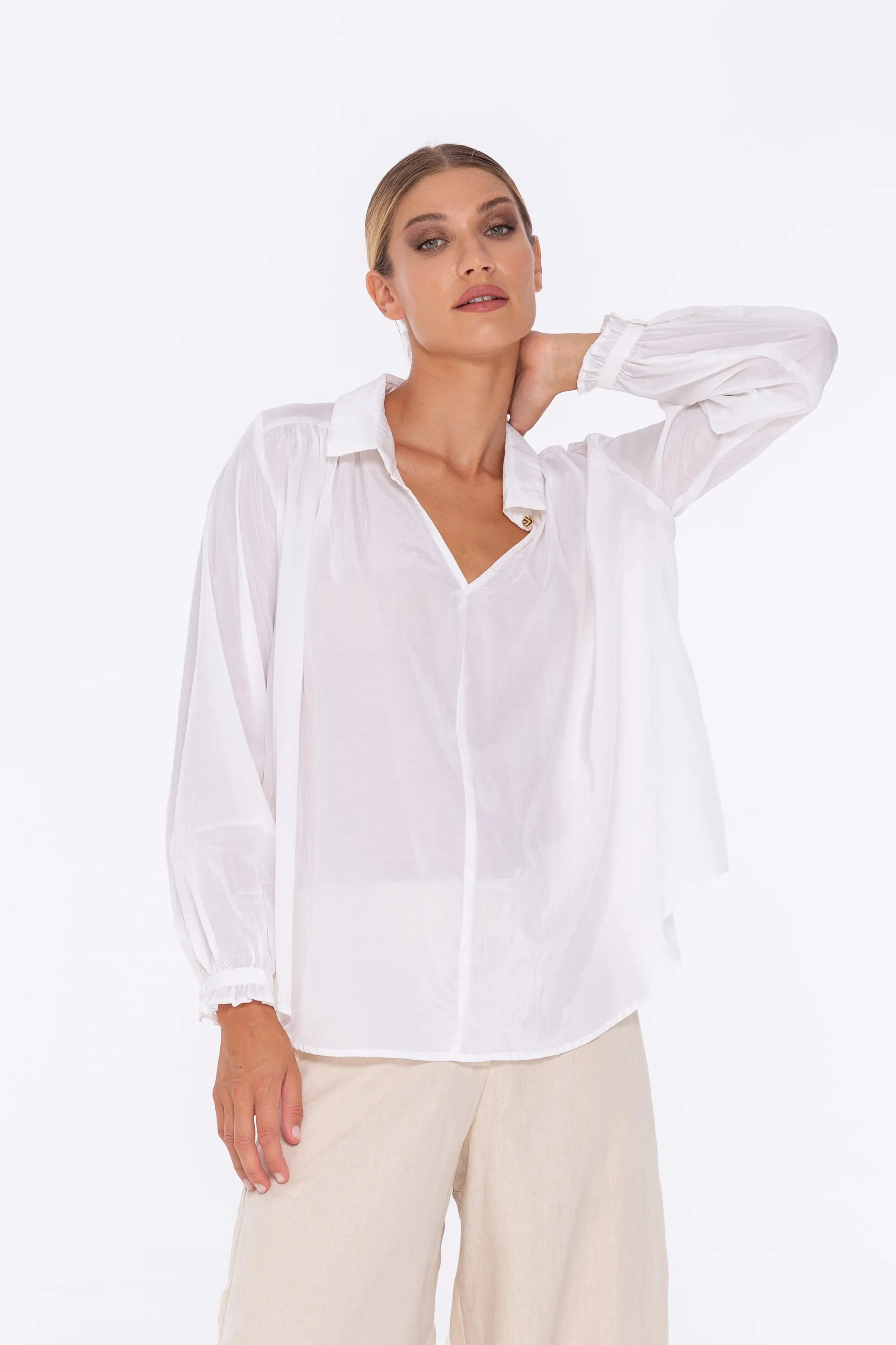 Mae Shirt - White