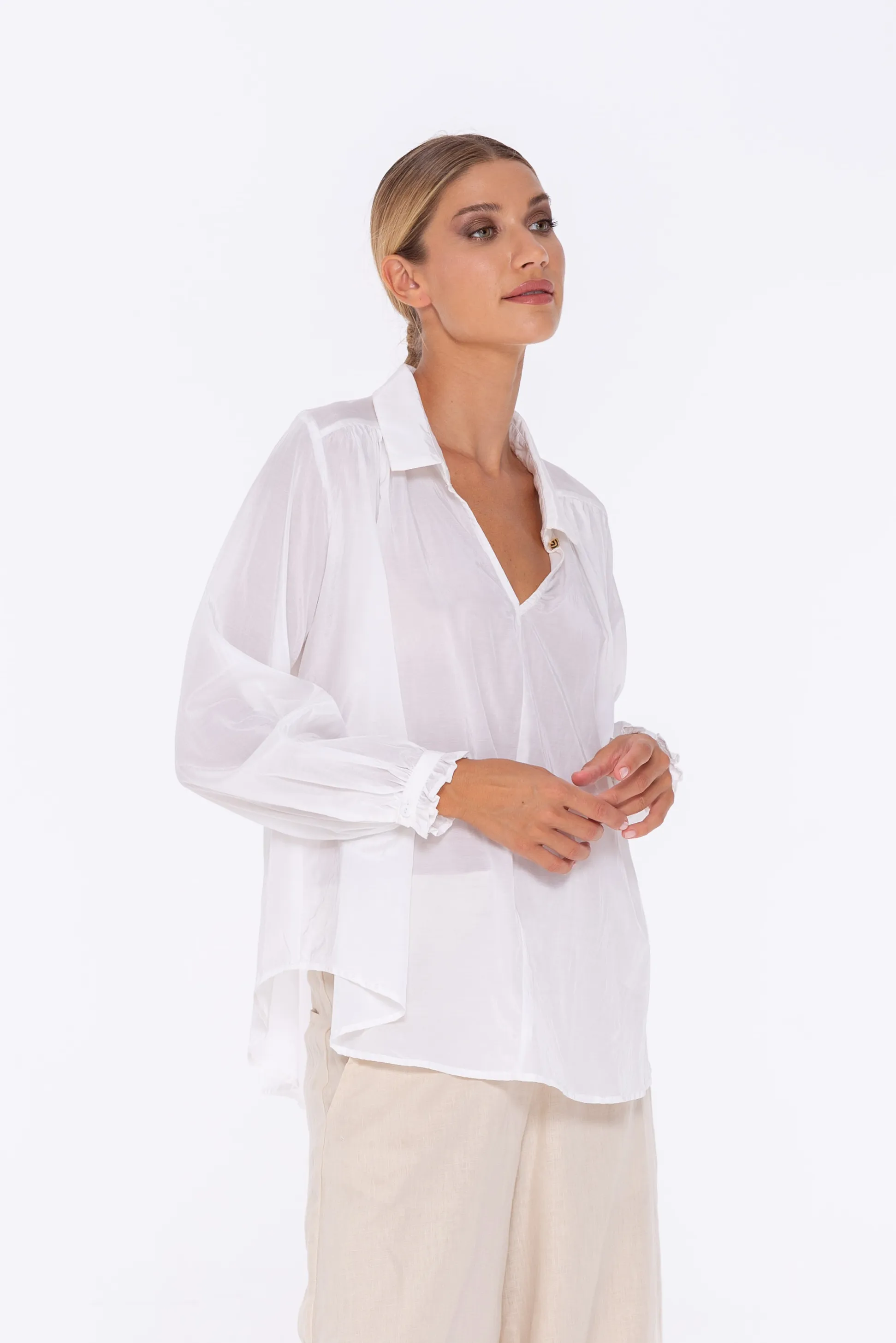 Mae Shirt - White