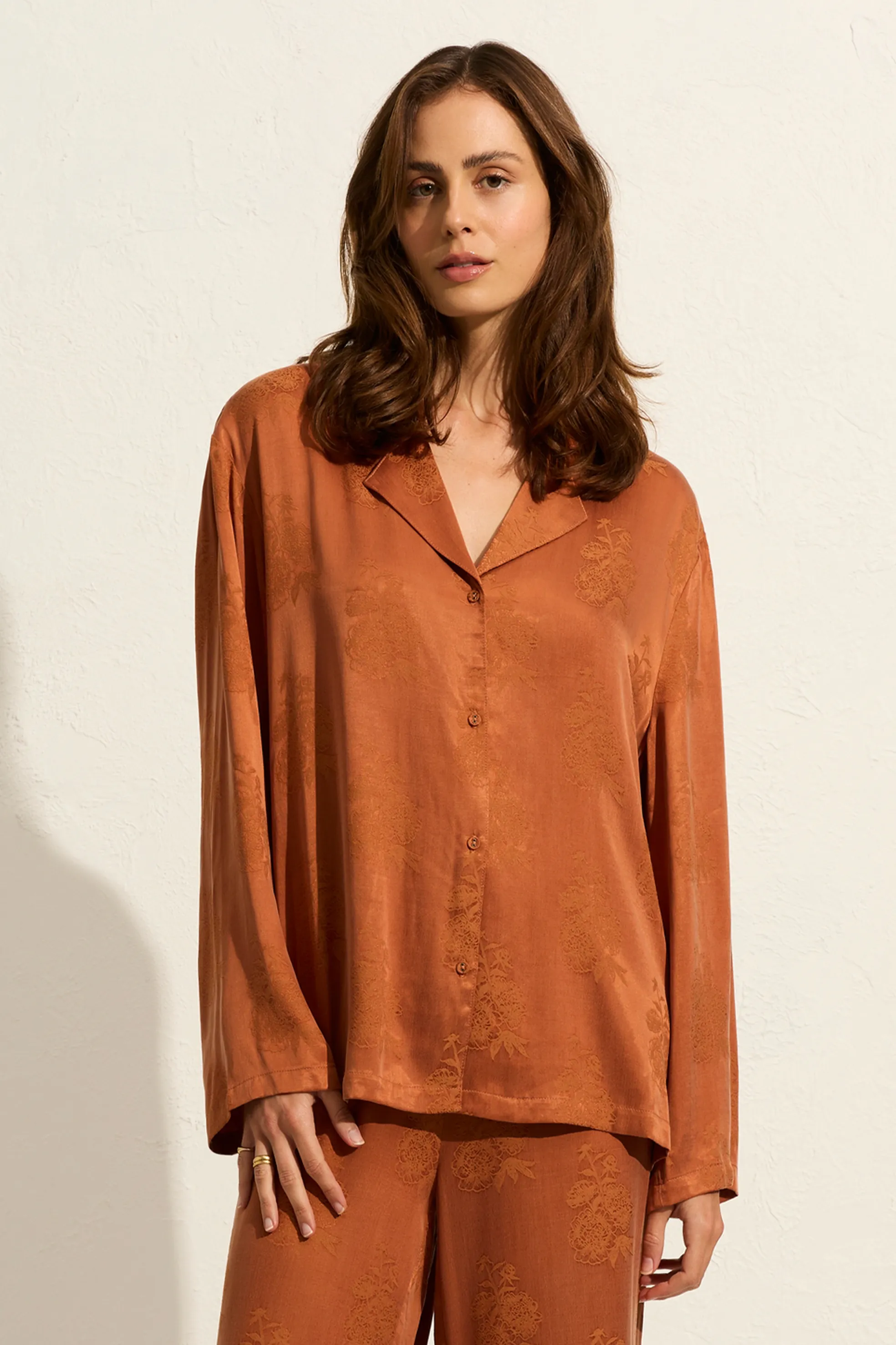 Martha Shirt - Rust