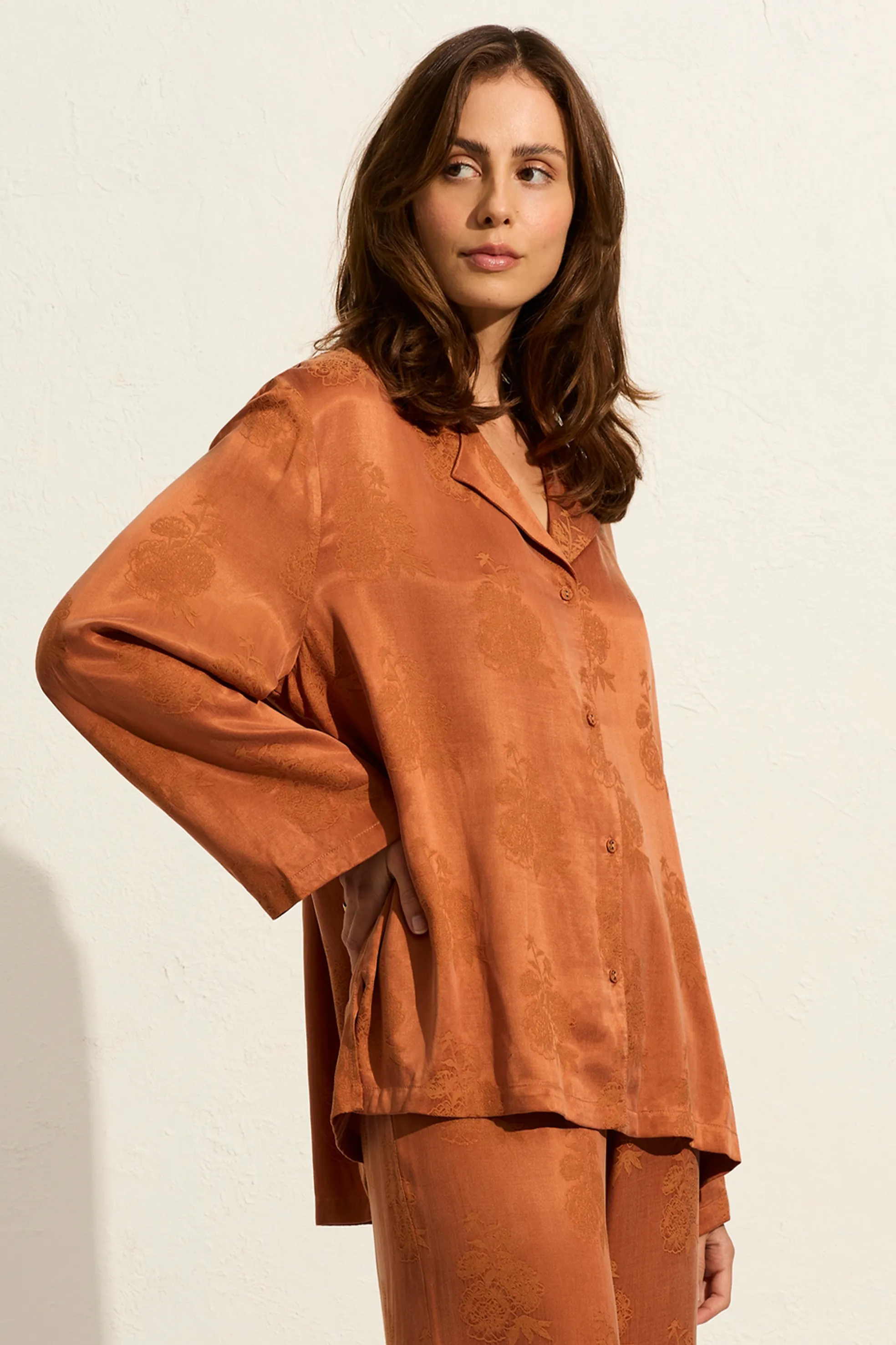 Martha Shirt - Rust