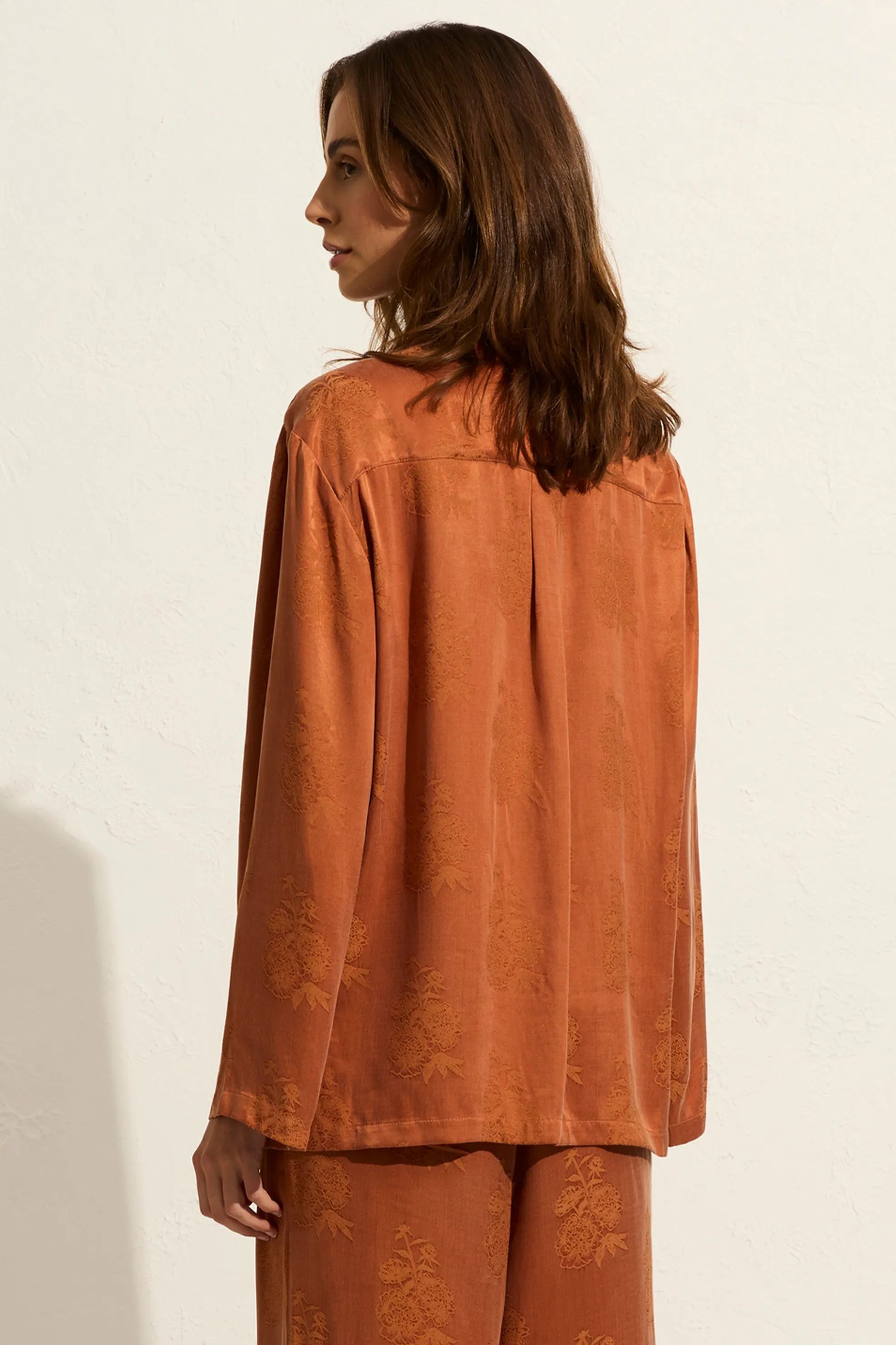 Martha Shirt - Rust