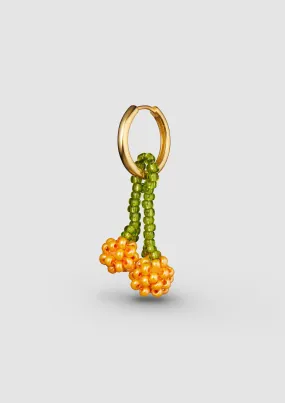 Mini Orange Earring