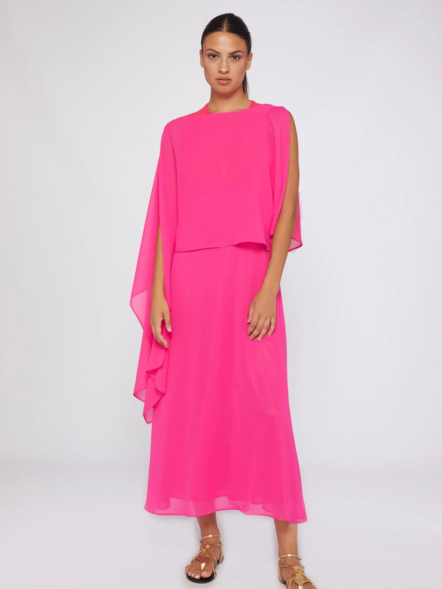 MIRELLE CAPE (PINK) - VILAGALLO