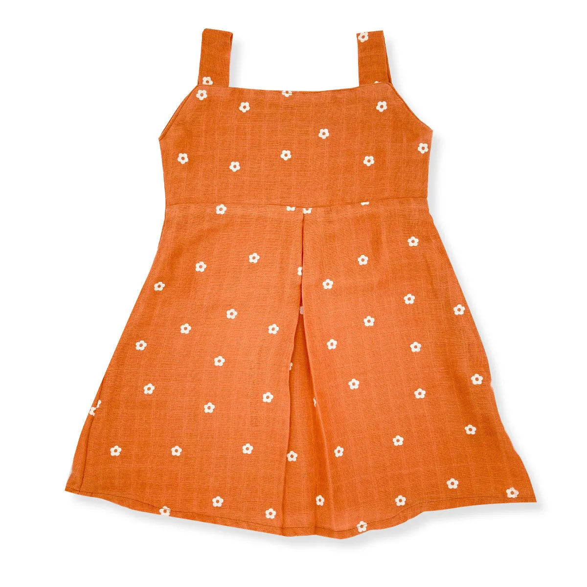 Muslin Frock for Baby Girl -Sleeveless Casual Dress Organic Cotton (Pack of 2)