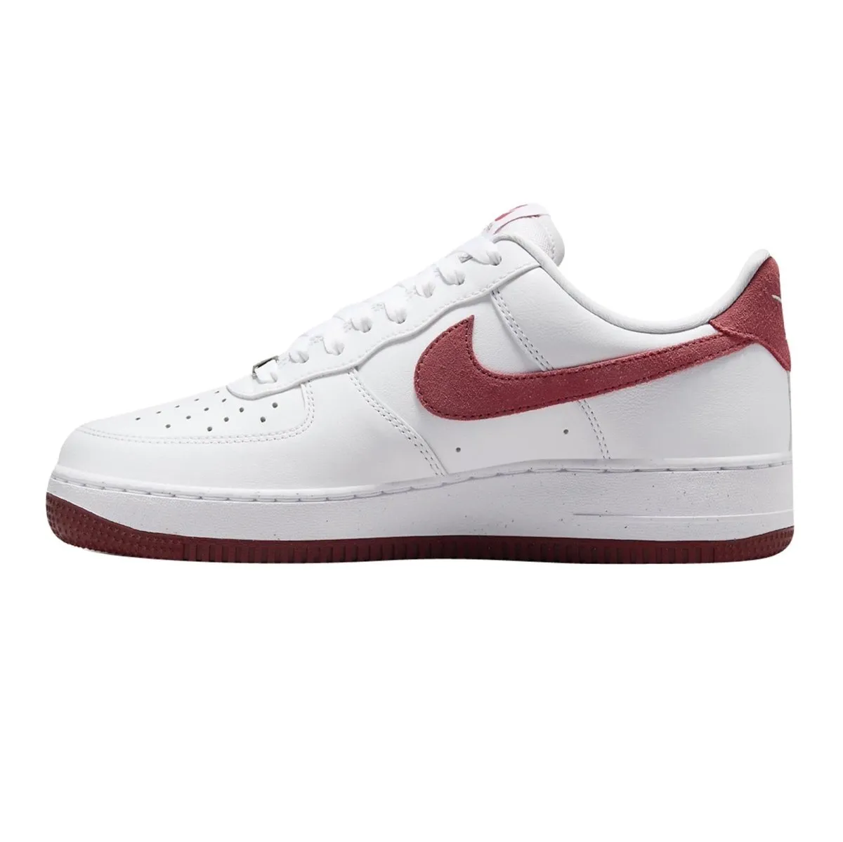 Nike Women's Air Force 1 White Adobe/Team Red/Dragon Red