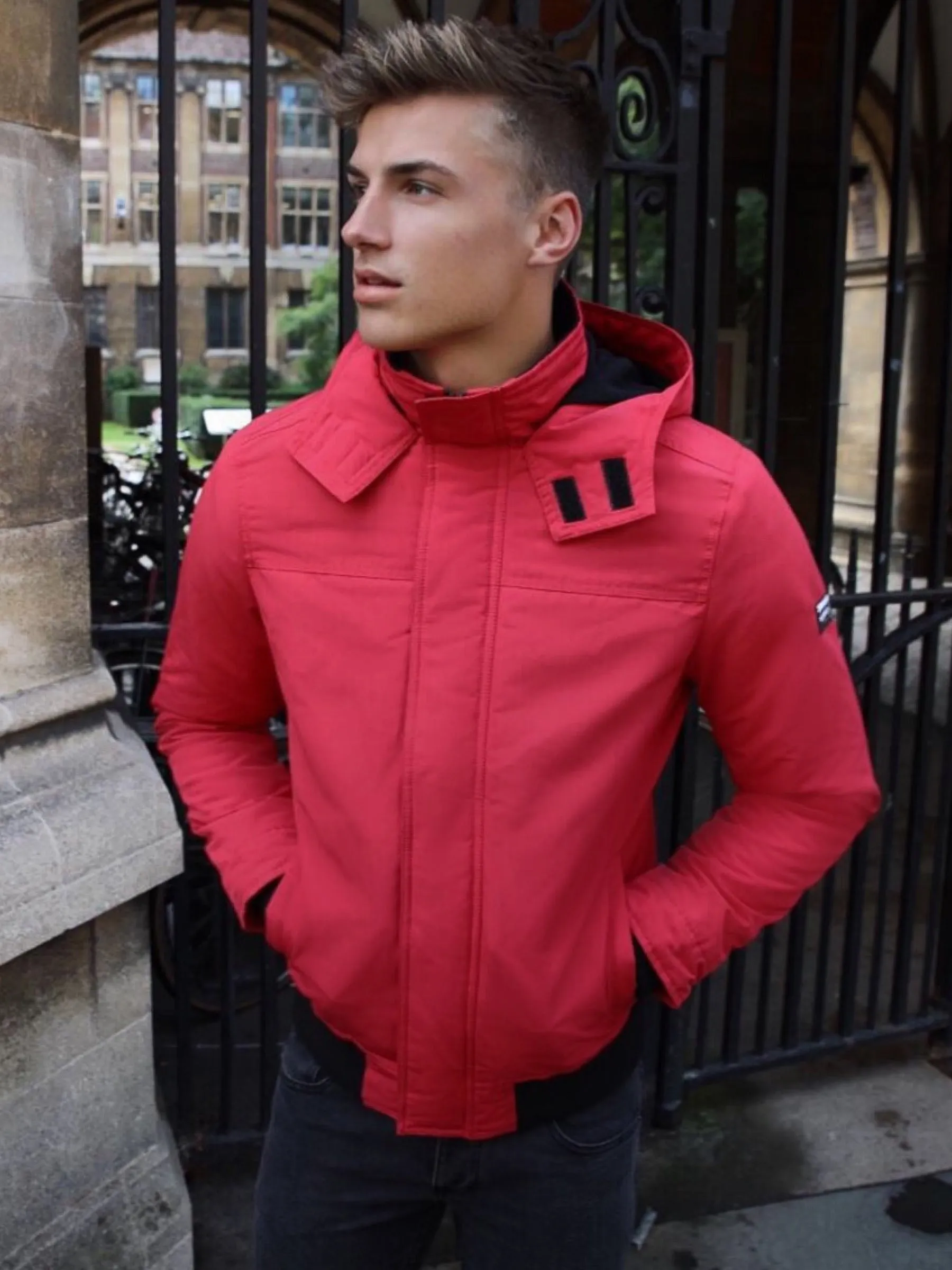 Olympia Coat - Red