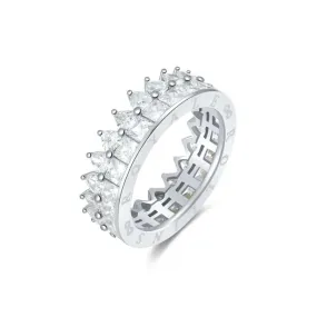 Princess Crown Women Highs And Lows Ring