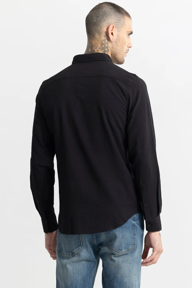 Rufflecrush Black Shirt