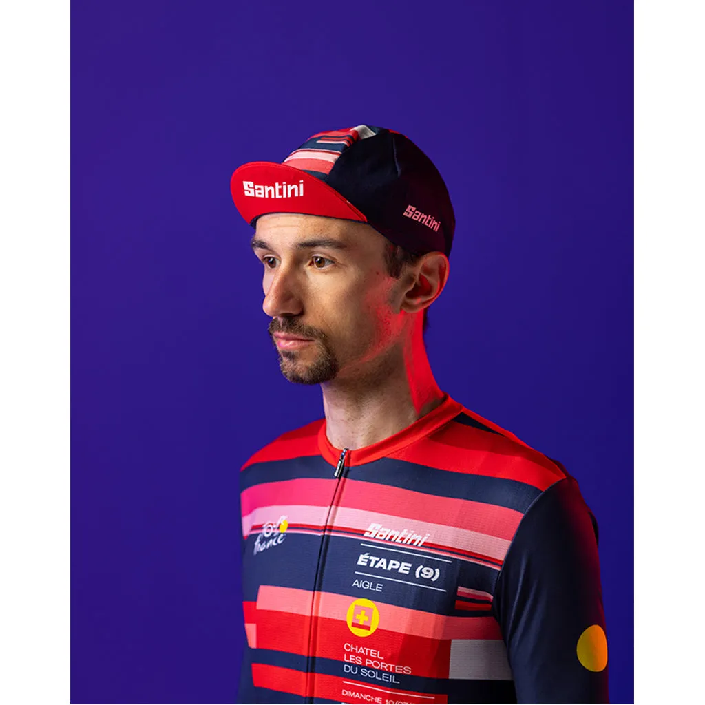 Santini TDF Aigle Cycling Cap - Print