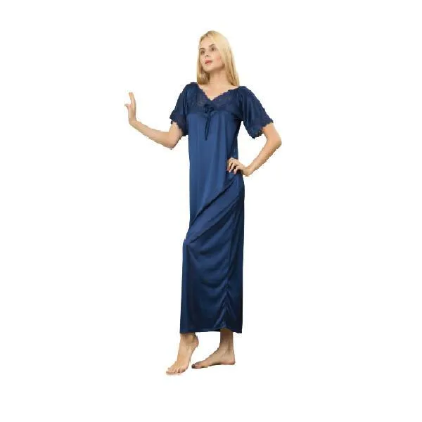 Women's Long Nightshirt Sexy Full Slip Night Dress | Summer Plus Size Sleepshirt